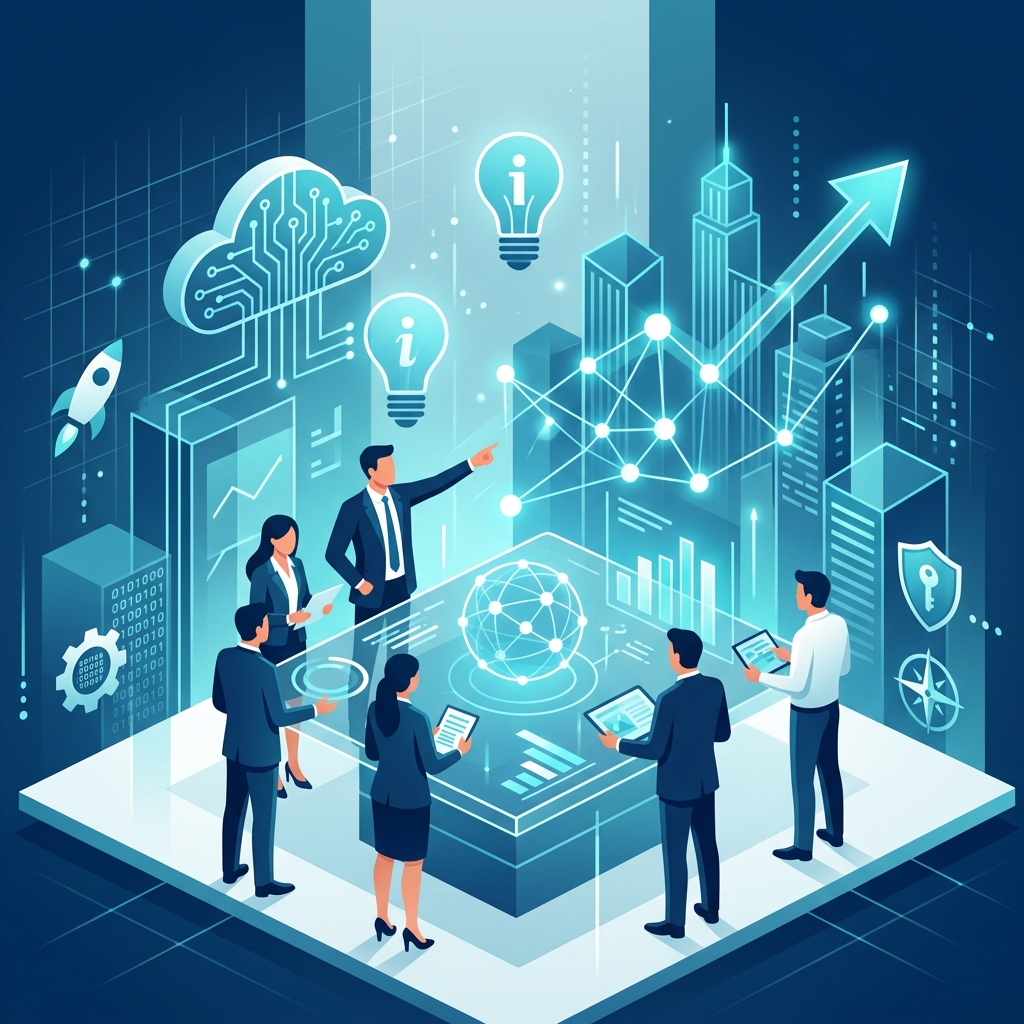 Aurora Consulting team collaborating